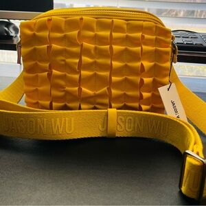 Jason Wu Sylvia Frill Camera Crossbody Bag-Sunflower yellow - NWT  168.00 MSRP